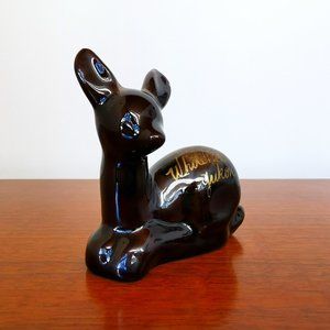 Vintage Deer Figurine Souvenir Whitehorse Yukon